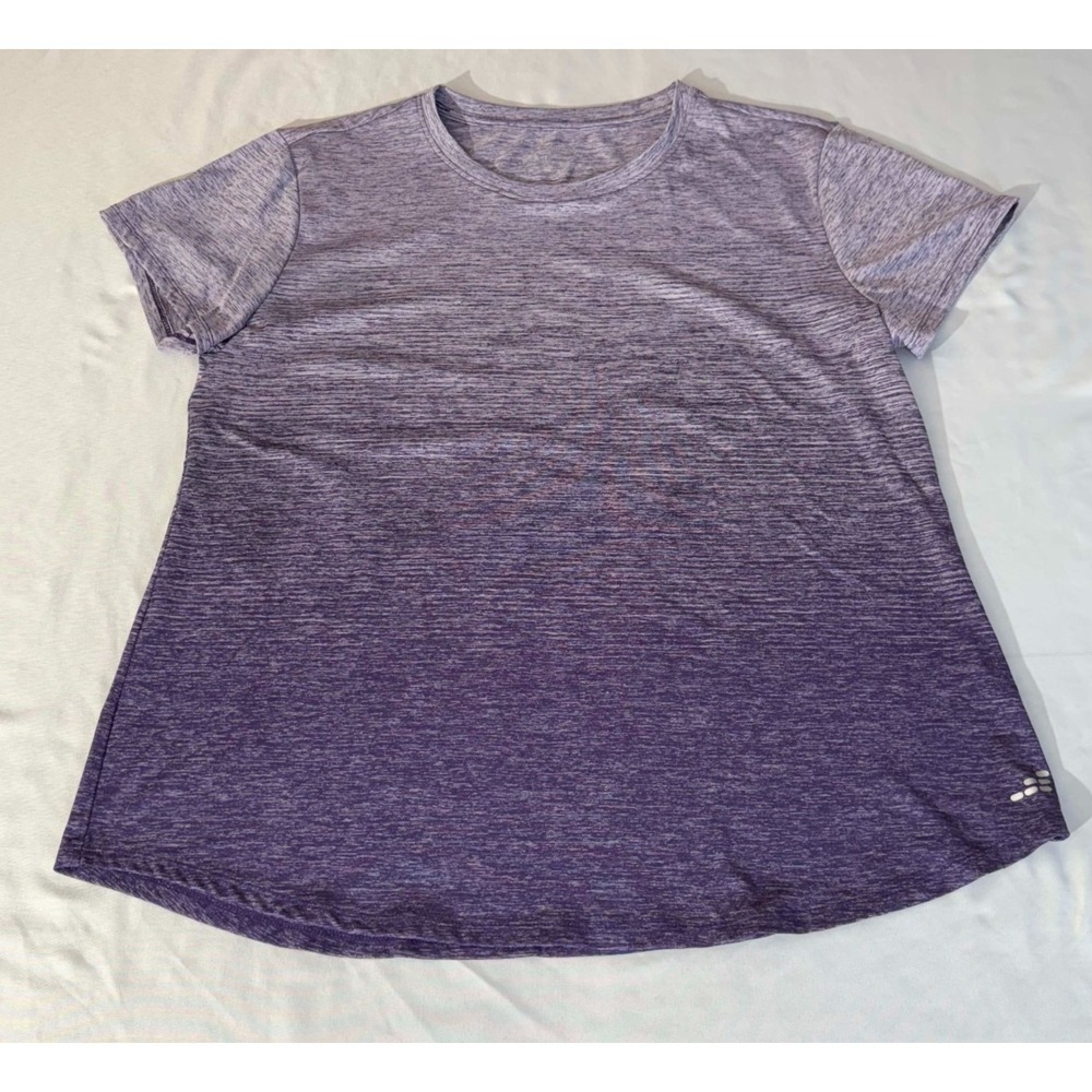 Bcg Womens Top Shirt Wicking Medium Purple Very Good Condition!
